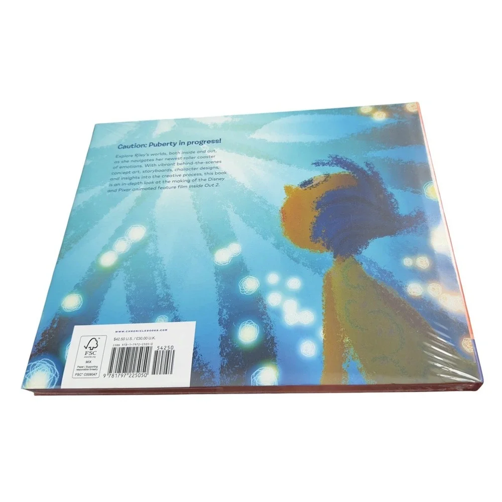 The Art of Inside Out 2 Hardcover Book Disney/Pixar - Brand New Factory Sealed